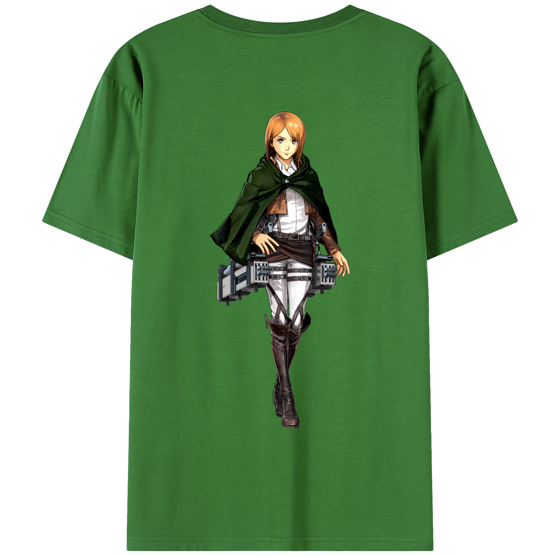 （画像用） 進撃の巨人 ペトラ·ラル Attack on Titan Petra Rall レディース半袖Tシャツ(バックプリント)